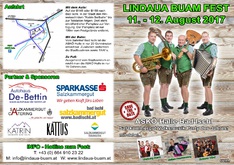 LINDAUA BUAM Fest 2017 -- Am 11. und 12. August in Bad Ischl mit Melissa Naschenweng und Ursprung Buam