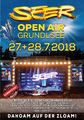 Das SEER Open Air in Grundlsee am 27.+ 28.7.2018 -in der Zlaim-Arena
