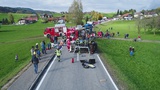15 verletzte Kinder und Jugendliche bei einem Forstunfall in Frankenburg und mehr als 50 Verletzte bei einer Massenkarambolage in Oberwang.