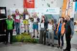 Landesmeisterschaften im Bouldern in der K3-Kletterhalle der Naturfreunde Bad Ischl.
