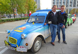 Harald und Christoph Schobesberger - Ankunft in Peking