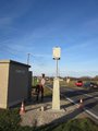 Die Rotlichtüberwachungsanlagen an den Eisenbahnkreuzungen in Kirchham. 
Fotos: Land OÖ