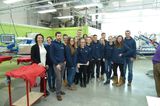 Im Februar besuchten der 2. und der 3. Aufbaulehrgang der HLW Wolfgangsee die Firma 

