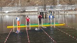 Wasserrettung überwacht die Österreichischen Meisterschaften im Eisschwimmen