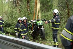 Motorradunfall im Weißenbachtal