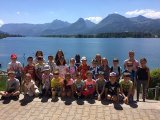 Erstkommunionkinder auf Besuch in der HLW Wolfgangsee