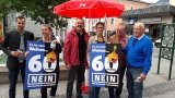 Gemeinsam gegen die 60-Stunden Woche: SPÖ-Bezirksvorsitzende Sabine Promberger und ÖGB-Bezirksvorsitzender Josef Reisenbichler