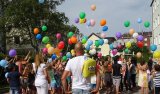 Rosenschulfest Luftballonstart