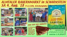 Almtaler Bauernmarkt am 4. August 2018