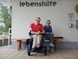Die neu gewählten Haussprecher Christoph Mairhofer und Stella Hattinger sprechen für sich selbst. 
Bildhinweis: Lebenshilfe Oberösterreich