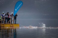 Günther Dankelmayr: Symbolfotos vom 2. Dachstein Salzkammergut Hallstättersee Ice Swimming!