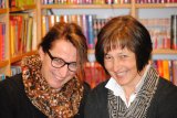 Freuen sich über ein höchst erfolgreiches Jahr 2018: Die Bibliothekarinnen Petra Stockhammer (links) und Heidi Forstinger. 
Foto Hannes Stockhammer 
