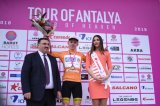 Daniel Lehner vom Felbermayr-Express sicherte sich 2018 bei der Tour of Antalya das Bergtrikot 
