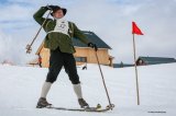 Das Nostalgie Skifest am Hochplateau des Feuerkogels, dem Ebenseer Hausberg, ist ein Highlight jeder Wintersaison. --- Fotos -- Hans Feitzinger