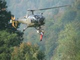 Hubschrauber des Österreichischen Bundesheeres (Alouette III) - Foto Kurt Schmidsberger