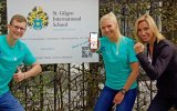 Wings for Life Geschäftsführerin Anita Gerhardter freut sich über die Initiative der St. Gilgen International School. Zum virtuellen Wings for Life World Run am Wolfgangsee werden rund 150 sportbegeisterte Läufer erwartet.