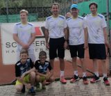 Mit 8:1 siegte die 4. Herrenmannschaft der SPG Bad Ischl. --- Fotos (c) TC Bad Ischl: 
