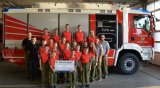 JVP Aurach spendet € 500 an die Feuerwehrjugend