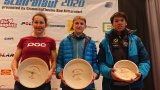 erfolgreiche NTS Langläufer: Elke Rabeder, Laurenz Bleier, Jett Huang (von NTS)