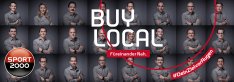 Mit der kürzlich gelaunchten Kampagne #buylocal ruft SPORT 2000 die Kundinnen und Kunden zur Unterstützung ihrer regional verankerten Händler -- Credits Bild : SPORT 2000