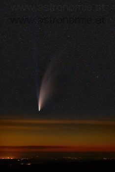 ObjectInfo: Komet Neowise - Foto Bernhard Hubl