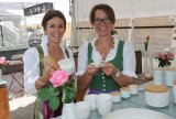 Das Töpfermarktteam Angelika Quirchmair und Eva Fürtbauer_ Foto: Stadtgemeinde Gmunden