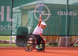 Auch das erst 12-jährige Talent Maximilian Taucher war beim Rollstuhltennis-Turnier in Bad Ischl mit dabei. - Fotos (c) TC Bad Ischl
