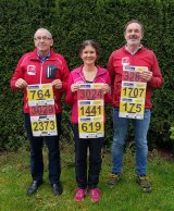 49. Wolfgangseelauf - Familie läuft 3 Marathons