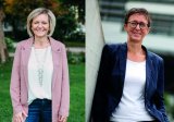 Foto links: (©LeitnerDaniel): SP?--Frauenvorsitzende Bgm.in Ines Schiller Foto rechts (©SPO?-) LAbg. Sabine Promberger
