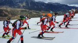 Die ?-SV-Skibergsteiger fiebern dem Startschuss in die neue Saison entgegen und sind top motiviert für den ersten Weltcup. 
Bild: Josef Gruber