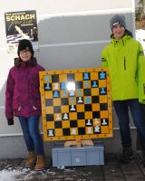 Nina und Florian Gaisberger - Foto Schachclub