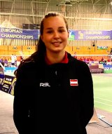 Hoffnungsvolles Badminton-Talent: die junge Ohlsdorferin Sarah Dlapka. Foto: Sportunion Ohlsdorf.