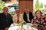 33 Jahre Mitgliedschaft v.l. BZVS Konsulent Gerhard Mayr, Herta Edlinger, Maria Kocher, Obmann Rudi Höll - Foto Franz. Frühauf