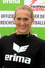 Foto (OEFBB/Stefan Gusenleitner ) 
Katharina Lackinger ist die neue Verbandstrainerin von Faustball Austria