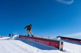 FIVE BORO Snowpark Feuerkogel - Michael Nadler auf der Box - Foto Lisa-Kristin