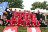 Das österreichische Faustball Nationalteam holte Gold beim Nationencup (OEFBB/Michael Reisenberger)