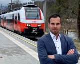 Foto (©Haas): Antworten vom Verkehrslandesrat zur Salzkammergut-Bahn für 
Landtagsabgeordneten Mario Haas (SPÖ) unzufriedenstellend