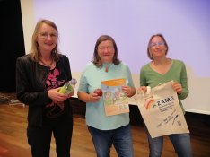 Organisatorinnen Dir. Brigtte Atzmanstorfer, KLAR!-Managerin Alexandra Mayr und ZAMG-Meteorologin Claudia Riedl
