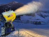 Schneekanonen in der Skiregion Dachstein West