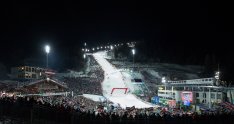 Am Zielhang der Schladminger Planai gibt es in diesem Jahr mit dem Herren Weltcup Slalom und Riesentorlauf gleich zwei Flutlichtspektakel. Bildkennung: © Martin Huber,